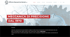 Desktop Screenshot of officineranieri.com